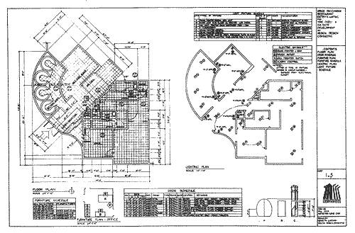 Plan, Lighting, Schedules