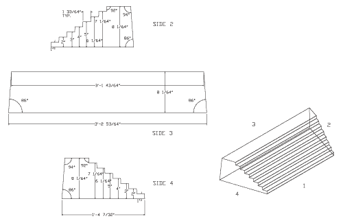 Elevation of Step Building
