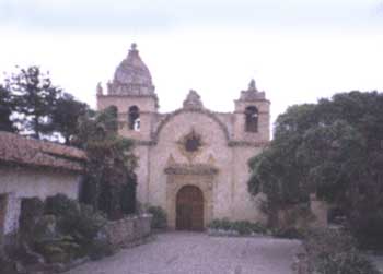 Mission Carmel, Digitally Stylized