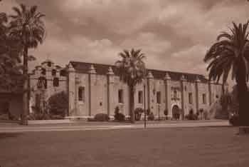 Mission San Gabriel, Sepia