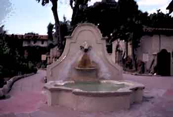 Mission San Gabriel, Digitally stylized